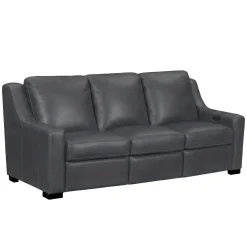 Discount Fulton Leather Living Room Set Power Sofa & Power Loveseat Living Room Sets