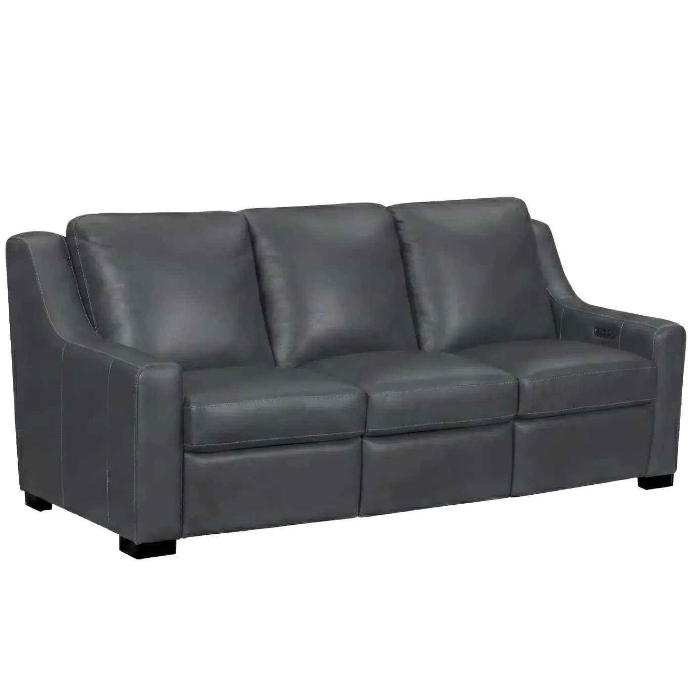 Discount Fulton Leather Living Room Set Power Sofa & Power Loveseat Living Room Sets