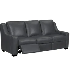 Discount Fulton Leather Living Room Set Power Sofa & Power Loveseat Living Room Sets
