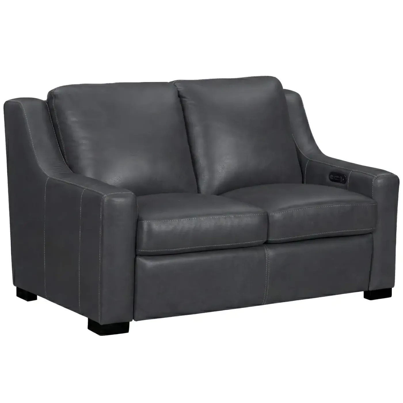 Discount Fulton Leather Living Room Set Power Sofa & Power Loveseat Living Room Sets