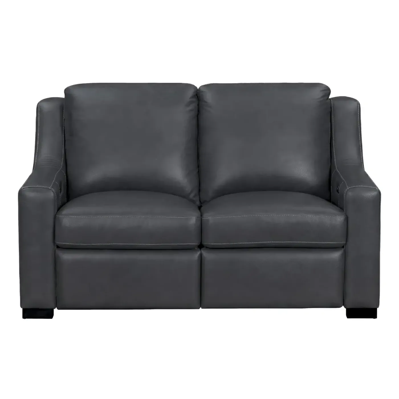 Discount Fulton Leather Living Room Set Power Sofa & Power Loveseat Living Room Sets