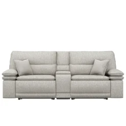 Goliath Motion Loveseat with Console Loveseats|Living Room Sets
