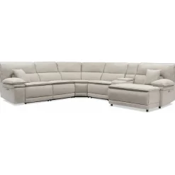 Outlet Goliath 6pc Power Chaise Sectional Living Room Sets|Sectionals