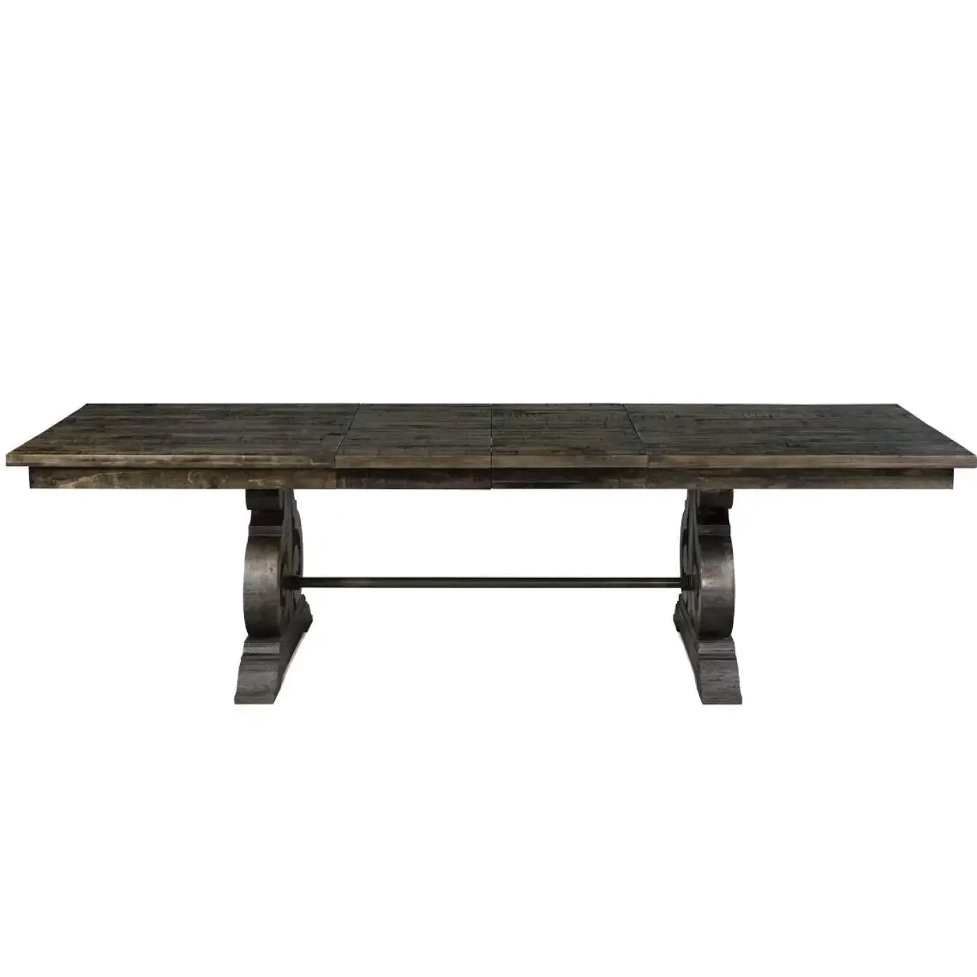 Discount Hacienda Charcoal 6pc Dining Set: Table, 2 Arm Chairs, 2 Side Chairs and Bench Dining Room Sets