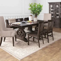 Clearance Hacienda Upholstered Dining Armchair Dining Chairs