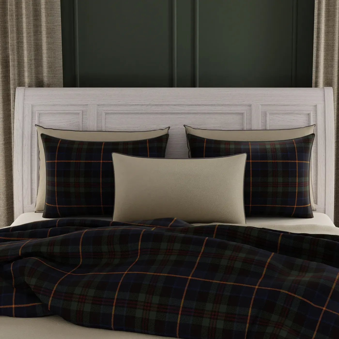 Hanover King Bed, Dresser, Mirror & Nightstand Bedroom|All Outlet & Clearance Items