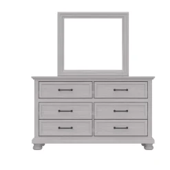 Hanover King Bed, Dresser, Mirror & Nightstand Bedroom|All Outlet & Clearance Items
