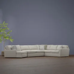 Outlet Harley 3pc Left Cuddler Sectional Sectionals
