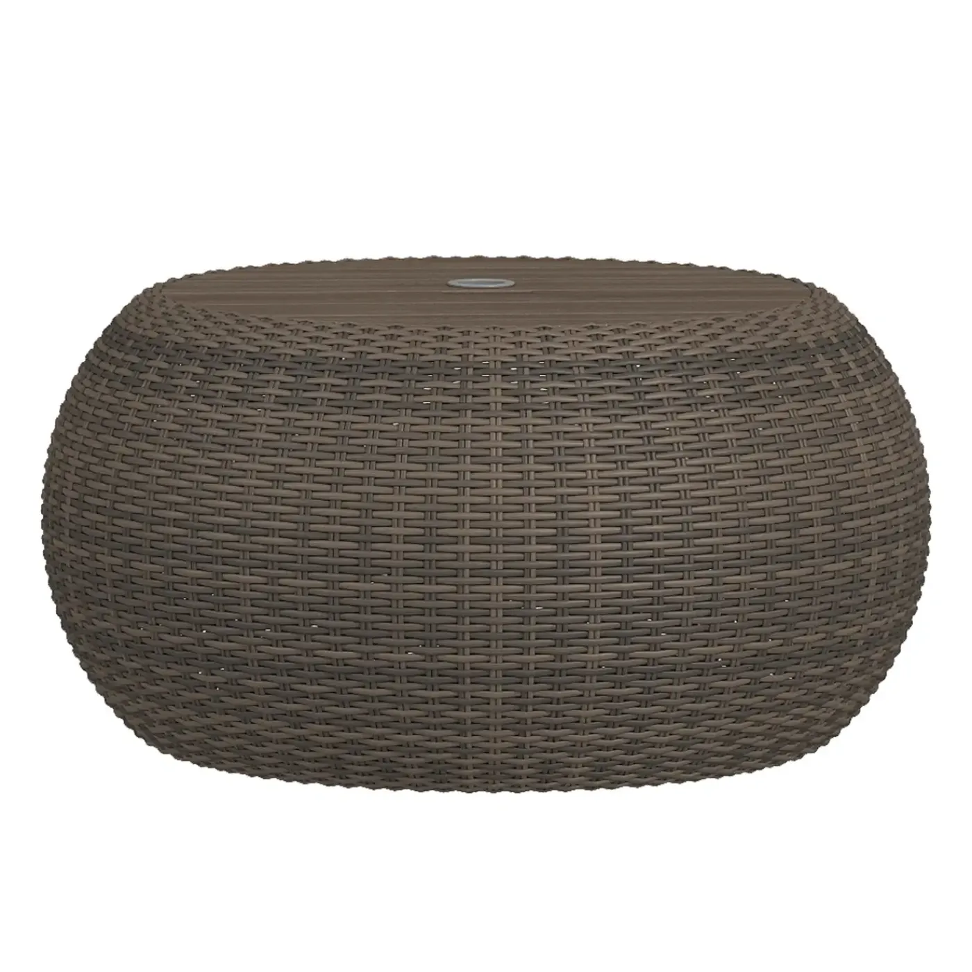Clearance Hayward Cocktail Table with Umbrella Holder Outdoor Seating|Outdoor Accent Tables & Decor