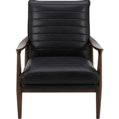 Sale Holmes Leather Accent Chair All Modern Living Items|Living Room