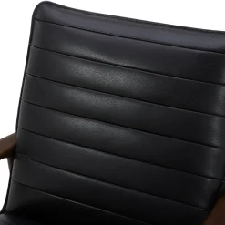 Sale Holmes Leather Accent Chair All Modern Living Items|Living Room