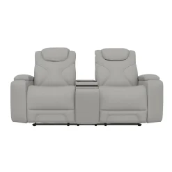 Clearance Jet Zero G Power Loveseat with Power Headrest & Power Cooler Reclining Furniture