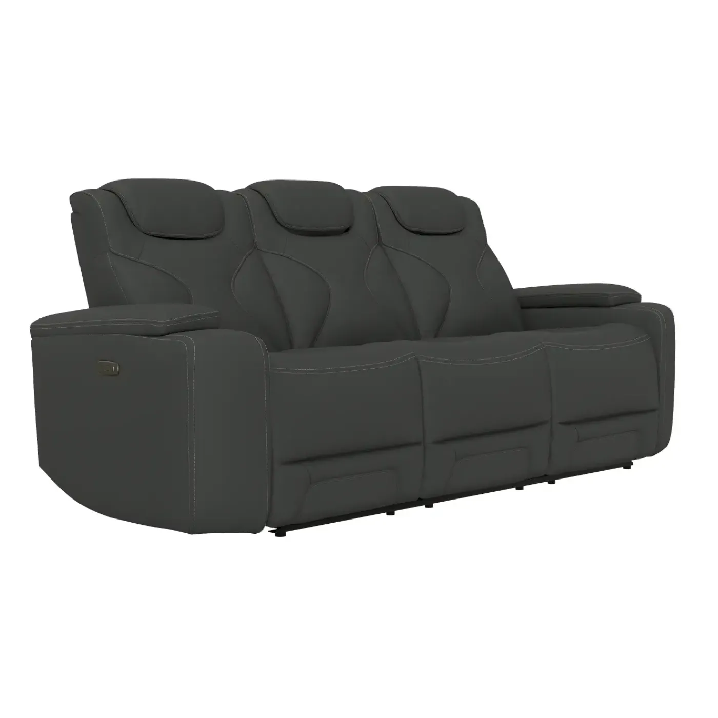 Online Jet Zero G Power Sofa with Power Headrest & Dropdown Table Sofas & Couches|Reclining Furniture