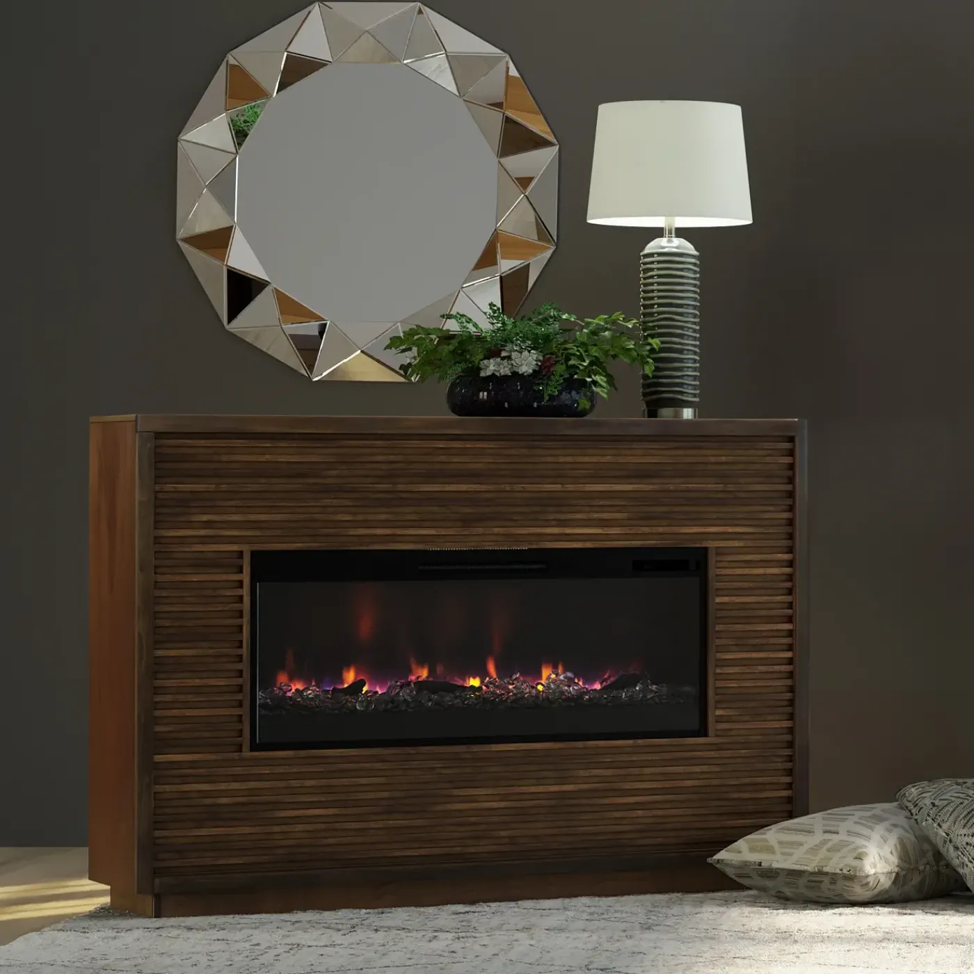 Online Kenmare 62" Mantel Living Room|All Outlet & Clearance Items