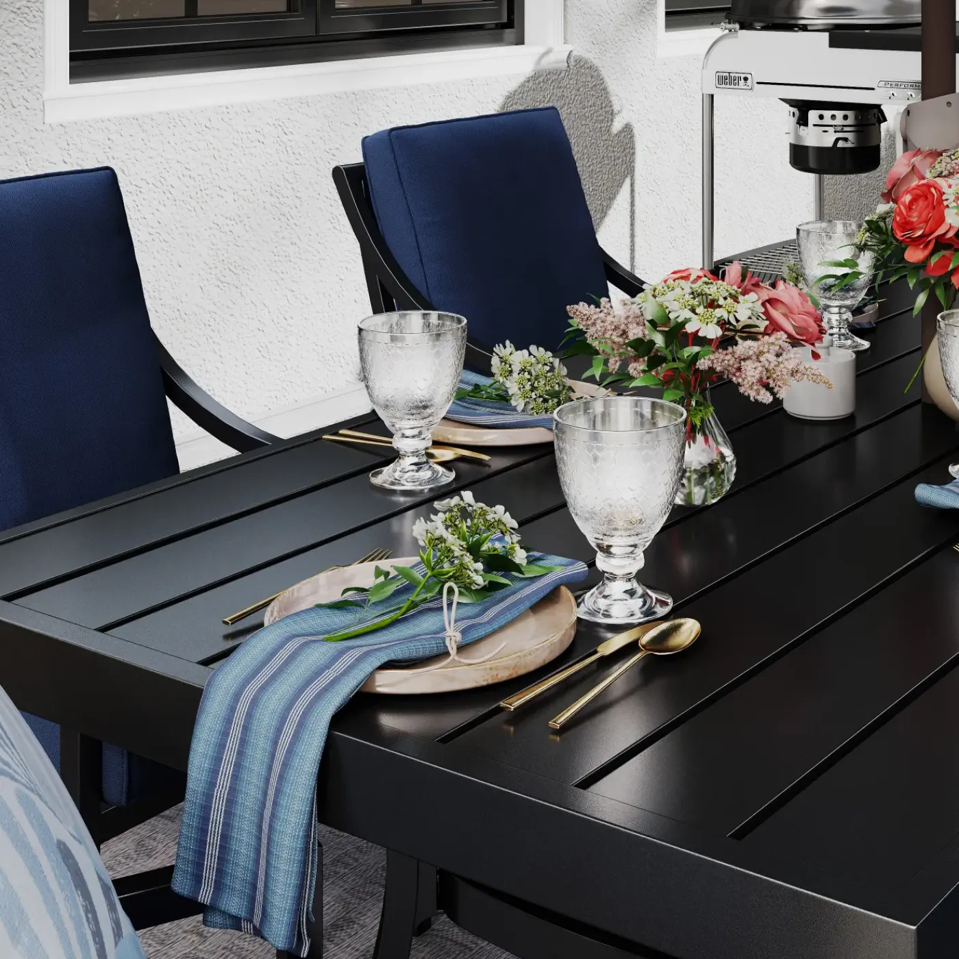 Sale Lagoon Outdoor Dining Set-New! 7pc Dining Set: Table, 4 Arm Chairs& 2 Swivel Outdoor Dining|Outdoor Furniture Sets