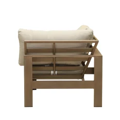Sale Lahaina Outdoor Seating Set 4pc Sectional: LAF Loveseat, RAF Loveseat, Corner & Armless Chair Outdoor Seating