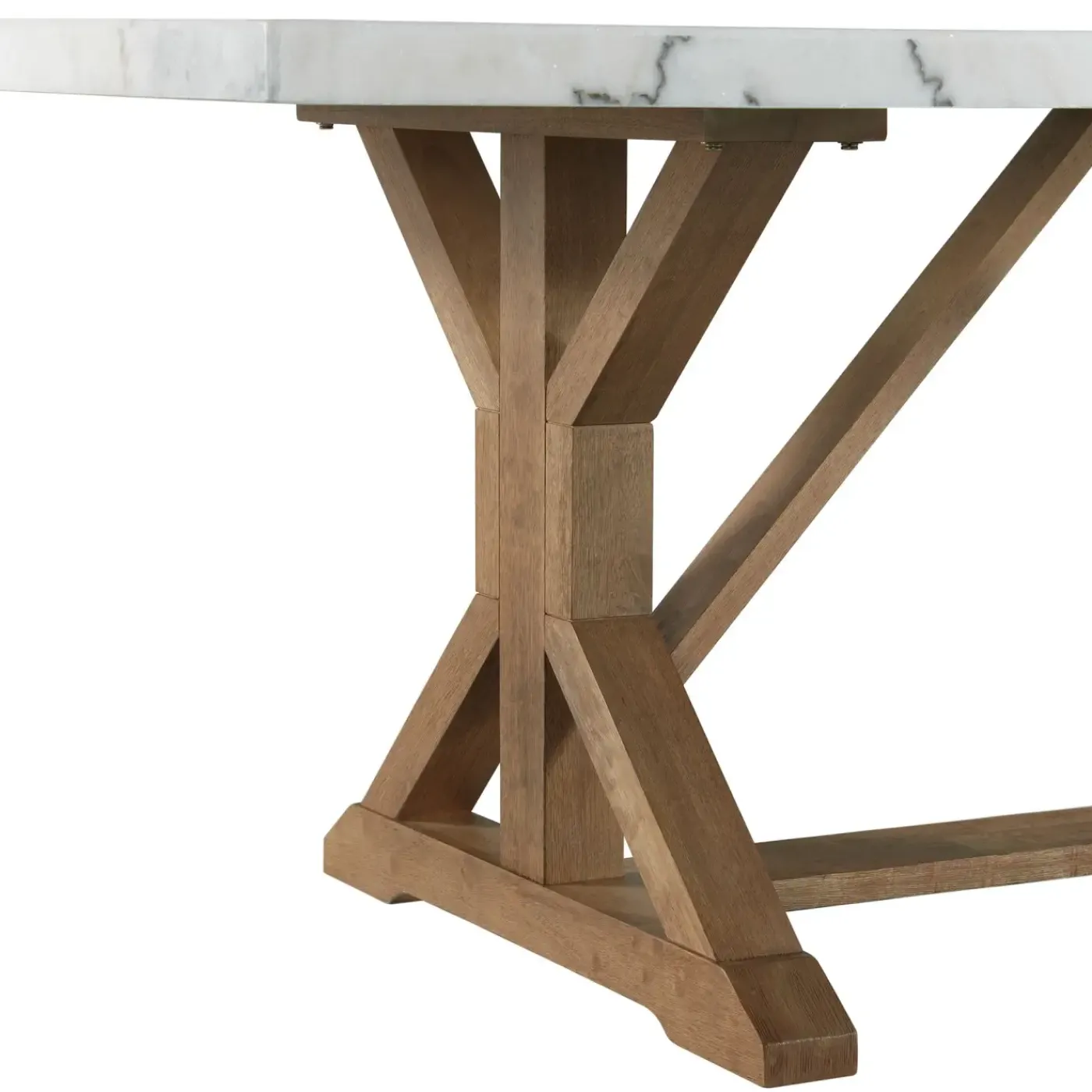 Clearance Lakeside Rectangular Marble Top Dining Table Dining Tables