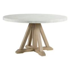 Online Lakeside Round Marble Top Dining Table Dining Tables