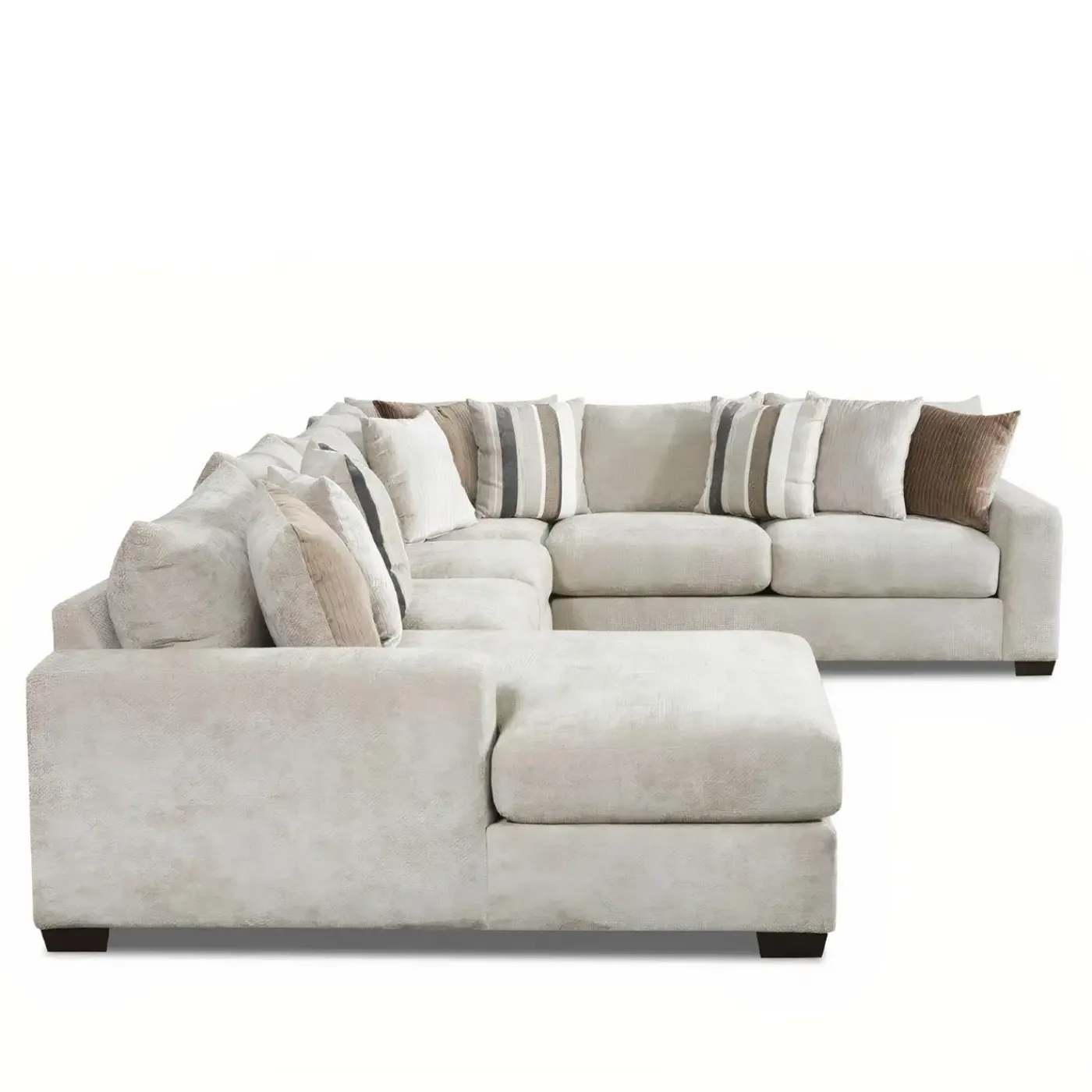 Sale Landon 3pc Left Chaise Sectional Living Room Sets|Sectionals