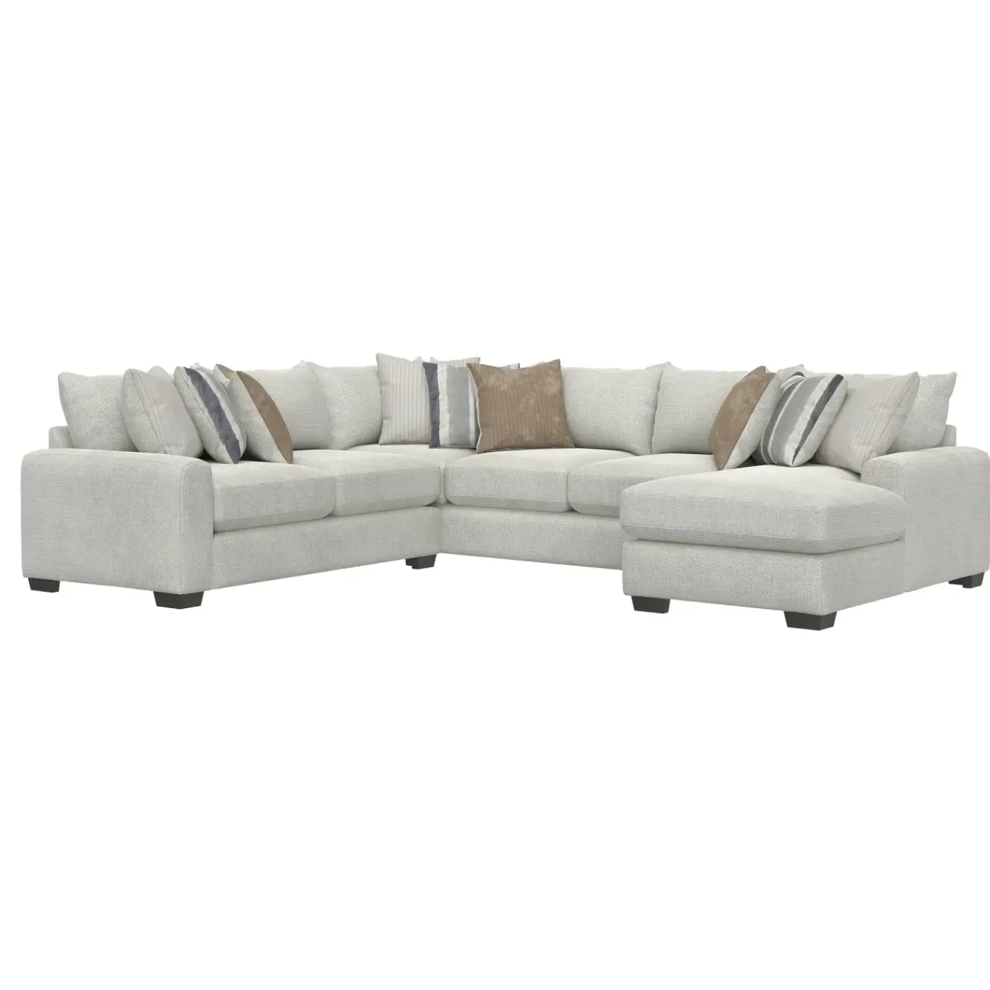 Clearance Landon Sectional with Chaise Living Room Sets|Sectionals
