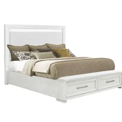 New Laurel California King Bench Storage Bed King Beds