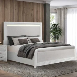 Online Laurel California King Panel Bed, Dresser, Mirror & Nightstand Bedroom Sets