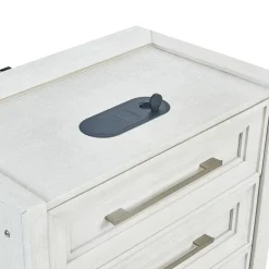 Online Laurel California King Panel Bed, Dresser, Mirror & Nightstand Bedroom Sets