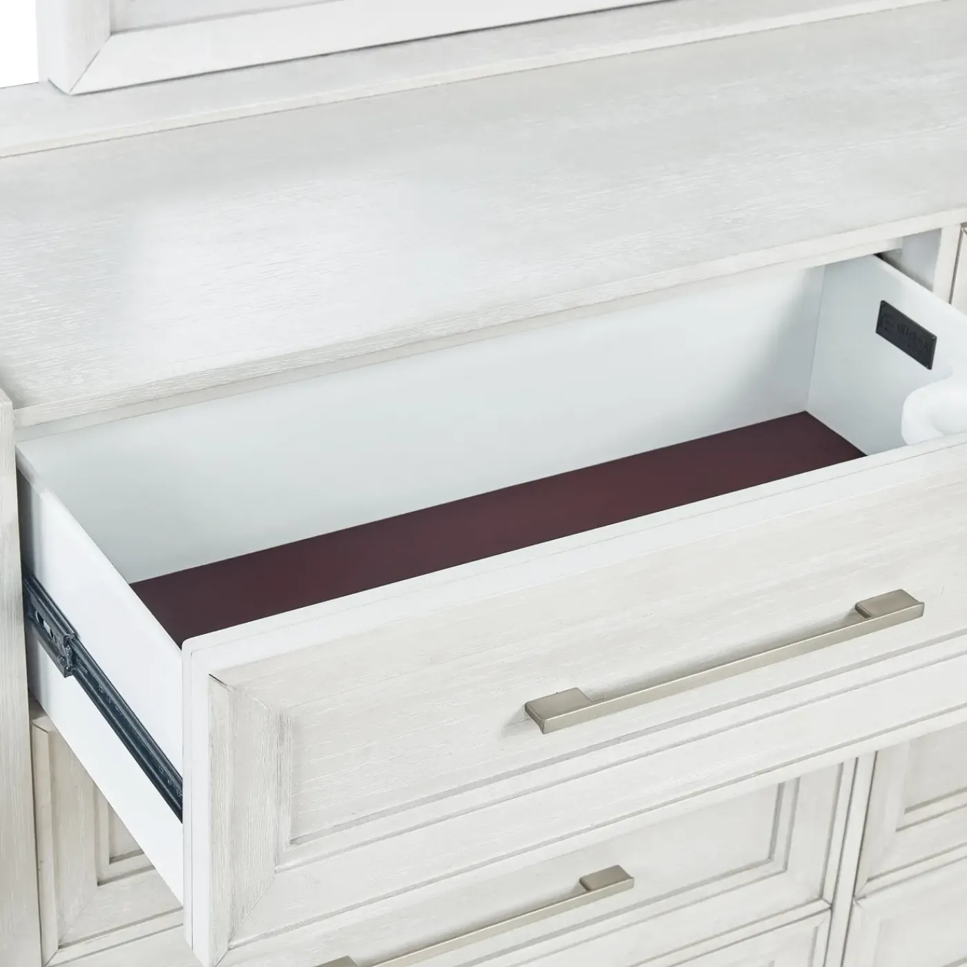 Online Laurel California King Panel Bed, Dresser, Mirror & Nightstand Bedroom Sets