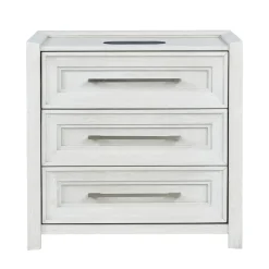Hot Laurel King Bench Storage Bed, Dresser, Mirror & Nightstand Bedroom Sets