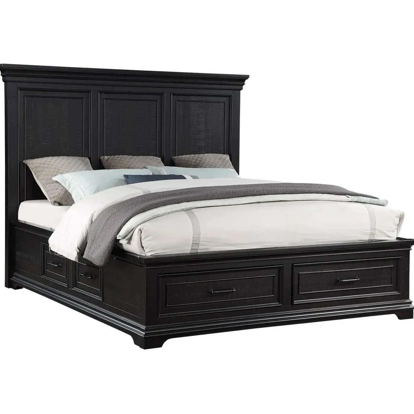 Legion Ebony Storage Bed Queen Beds|Beds & Headboards