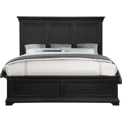 Sale Legion Ebony Storage Bedroom Set Bedroom Sets