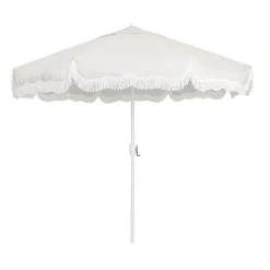 Best Lola Canvas 9' Umbrella Outdoor Umbrellas