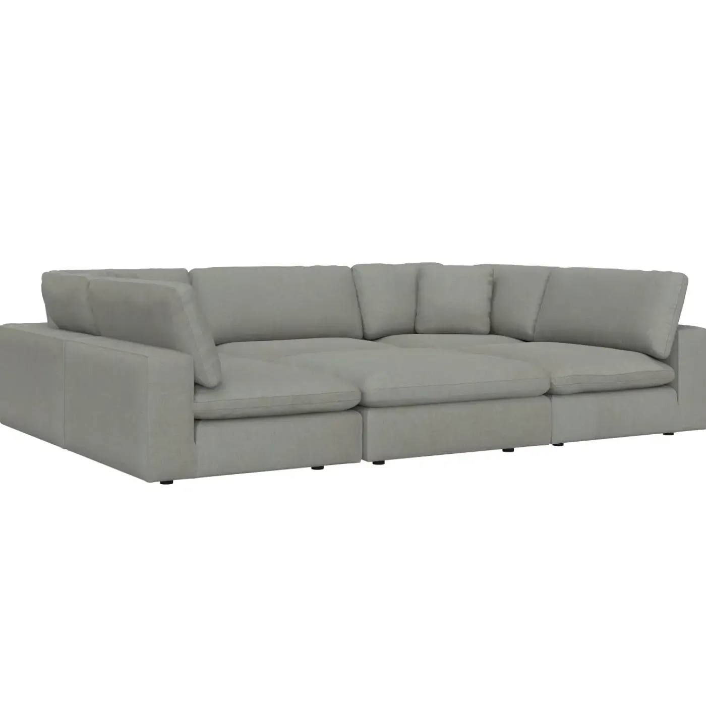Lounge 2.0-New! 6pc Sectional Sectionals