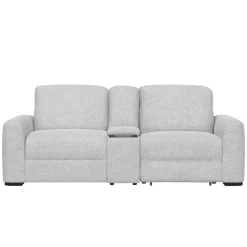 New Luna 3pc Reclining Console Love Loveseats|Reclining Furniture