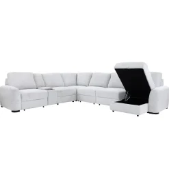 Luna 7pc Sectional with RAF Chaise Living Room Sets|Sectionals