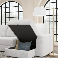 Luna 7pc Sectional with RAF Chaise Living Room Sets|Sectionals