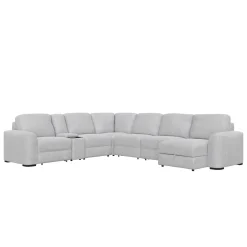 Luna 7pc Sectional with RAF Chaise Living Room Sets|Sectionals