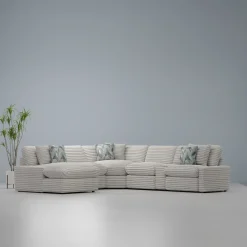 Discount Lush 6pc Left Chaise Power Sectional Living Room Sets|Sectionals