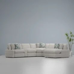 New Lush 6pc Right Chaise Power Sectional Living Room Sets|Sectionals