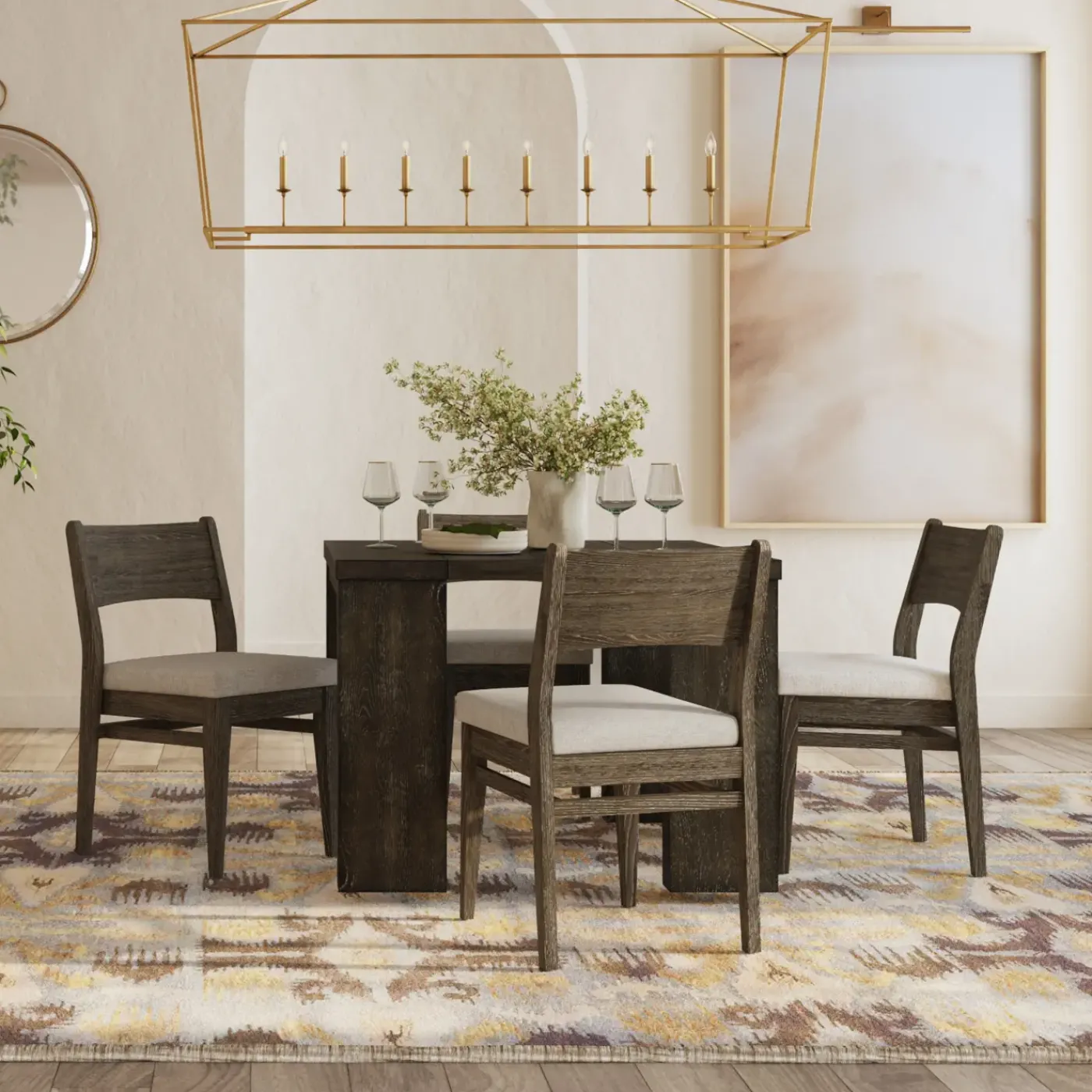 Best Madison Dining Table & 4 Chairs Dining Room Sets