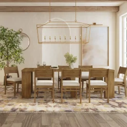 Madison Dining Table & 8 Chairs Dining Room Sets