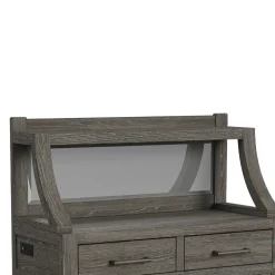 Hot Madison Server Hutch with Mirror Buffets & Servers