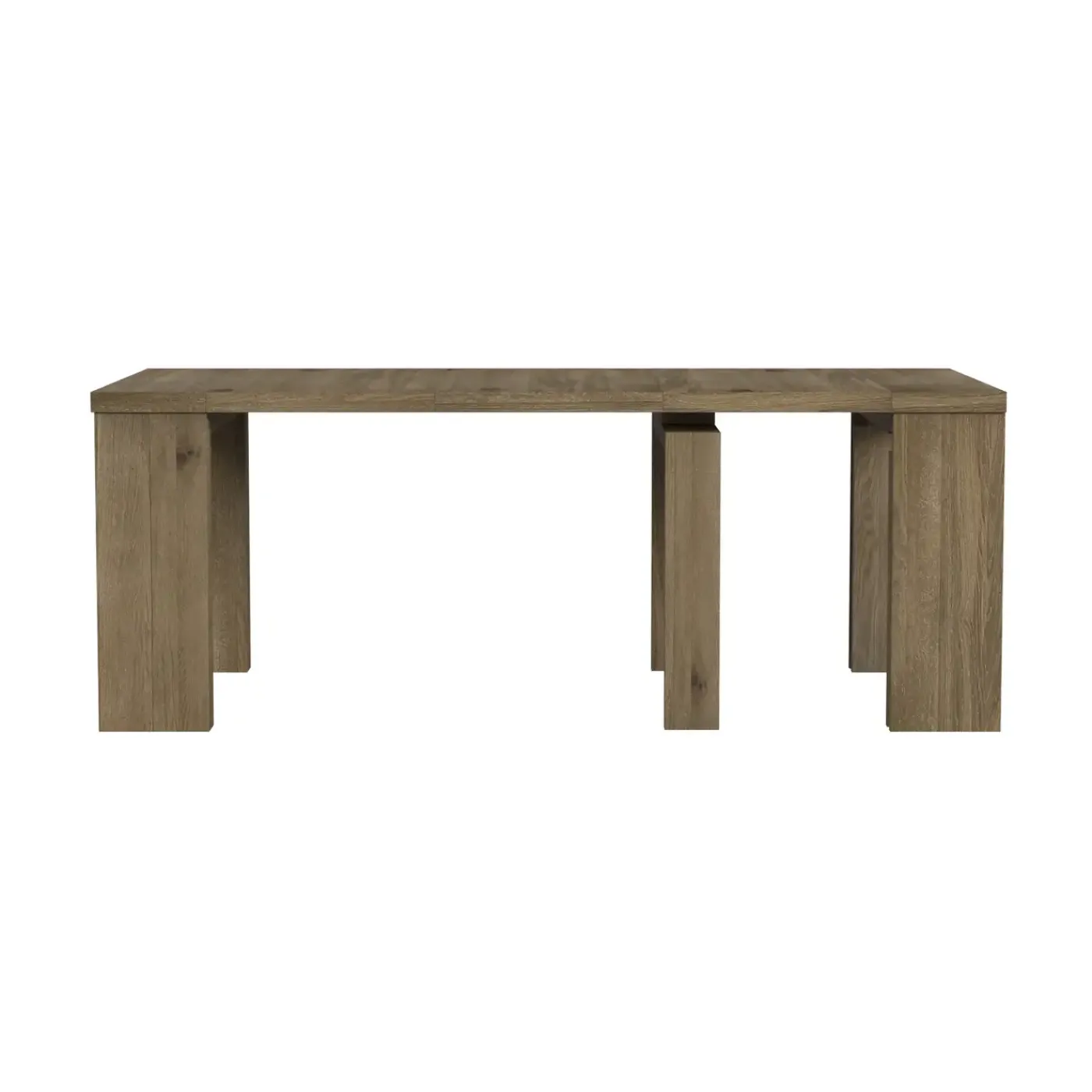Sale Madison 20" to 120" Modular Dining Table With 5 Leaves Dining Room Sets