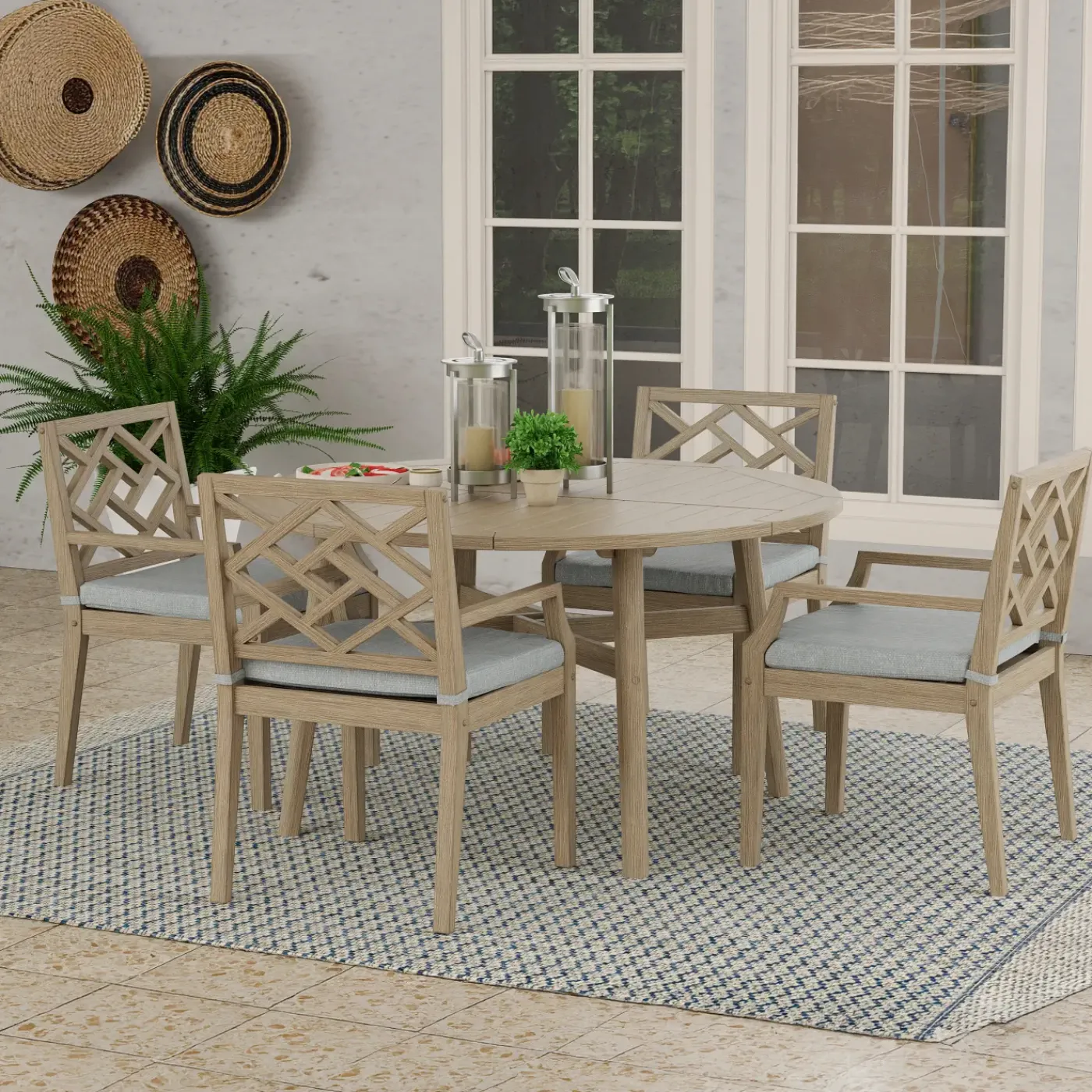 Hot Maldives Outdoor Round Dining Set Outdoor Dining