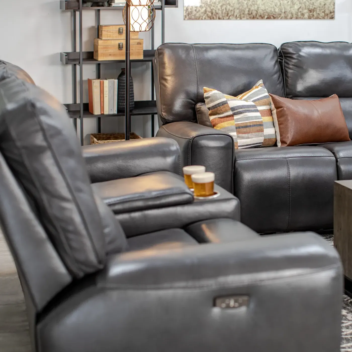 Clearance Malone Zero G Power Reclining Loveseat Loveseats|Reclining Furniture
