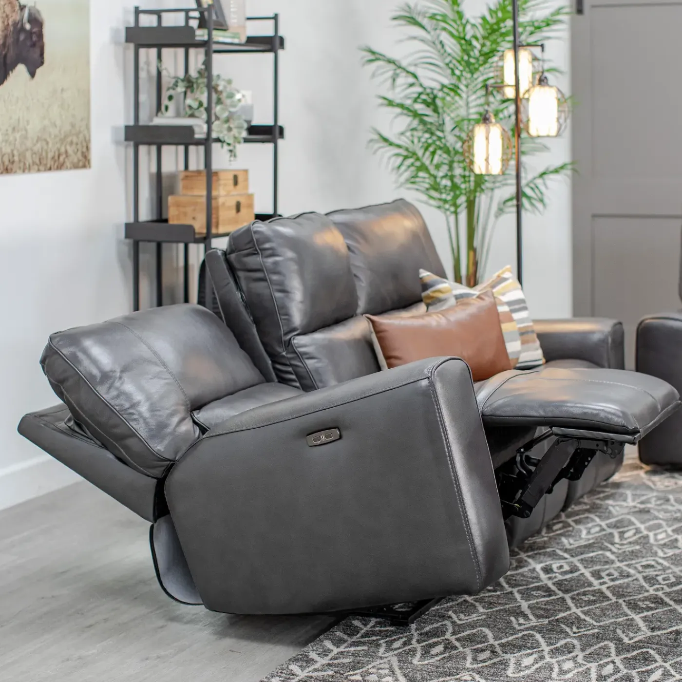 Clearance Malone Zero G Power Reclining Loveseat Loveseats|Reclining Furniture