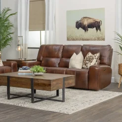 Online Malone Zero G Triple Power Reclining Sofa Sofas & Couches|Reclining Furniture