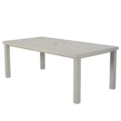 Outlet Melbourne 5pc Outdoor Dining Set: Table & 4 Solid Chairs Outdoor Dining