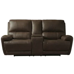 Outlet Memphis Power Loveseat with Console Loveseats