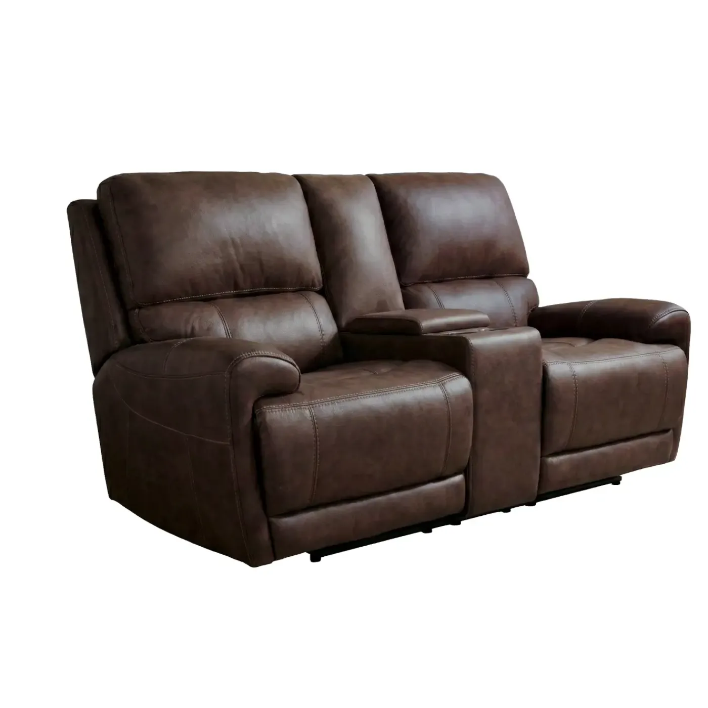 Outlet Memphis Power Loveseat with Console Loveseats